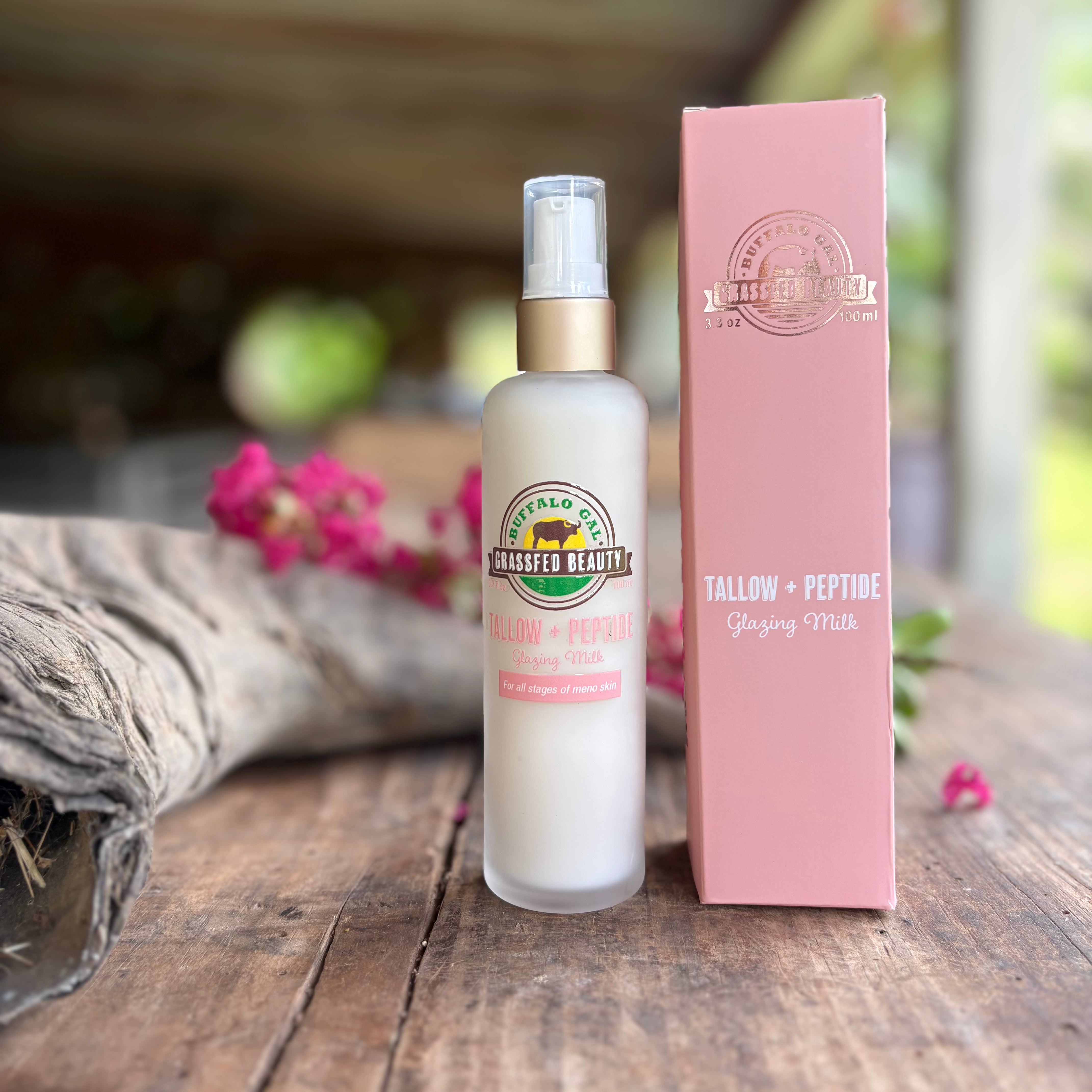 Buffalo Gal Tallow and Peptide Glazing Milk