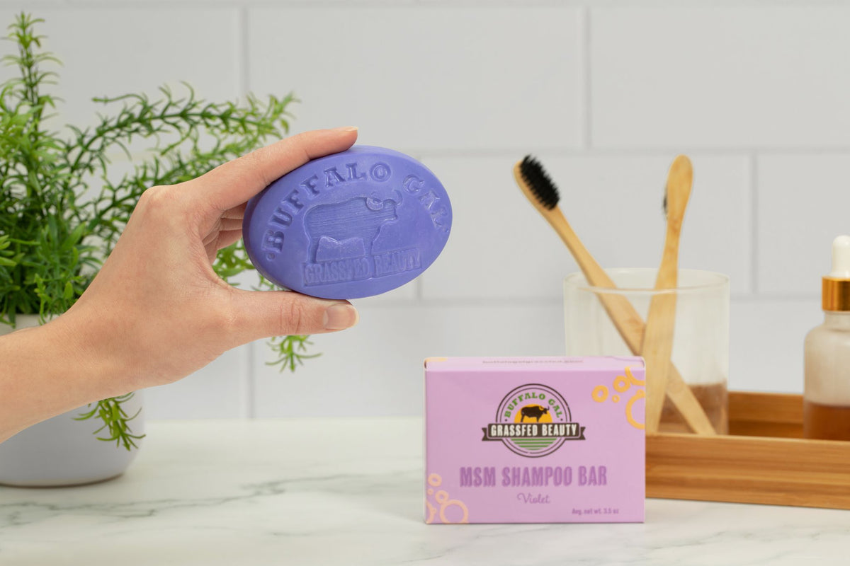 MSM + Tallow Shampoo Bar