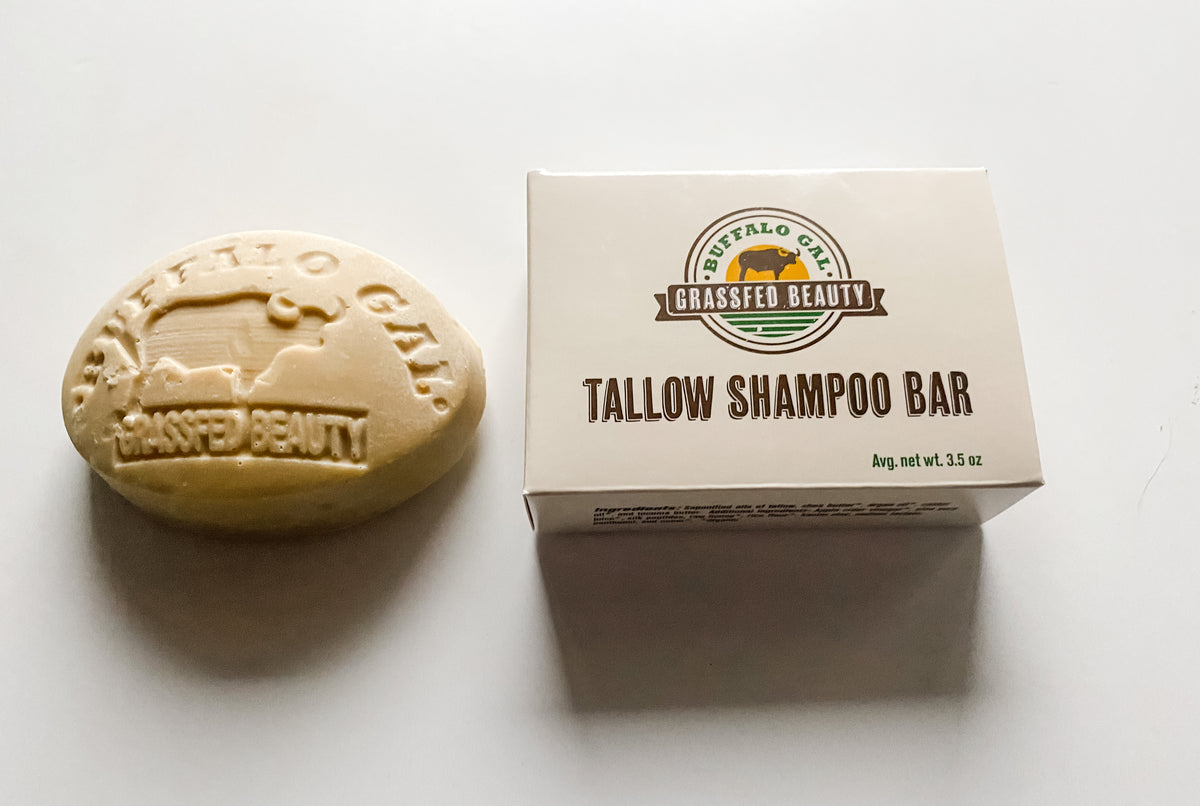 Original Tallow Shampoo Soap — Two Bars | Last Chance